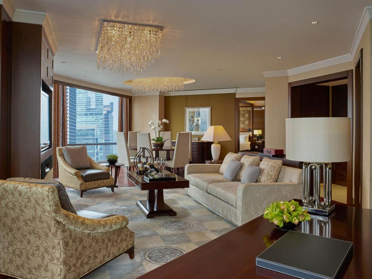 Futian Shangri-La, Shenzhen,Near To Shenzhen Convention&Exhibition Centre, Futian Railway Station מראה חיצוני תמונה