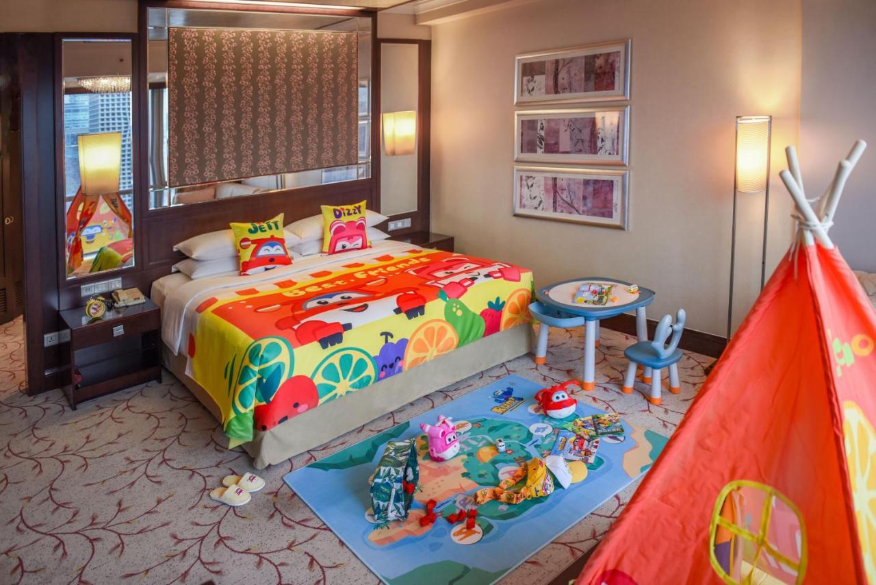 Futian Shangri-La, Shenzhen,Near To Shenzhen Convention&Exhibition Centre, Futian Railway Station מראה חיצוני תמונה