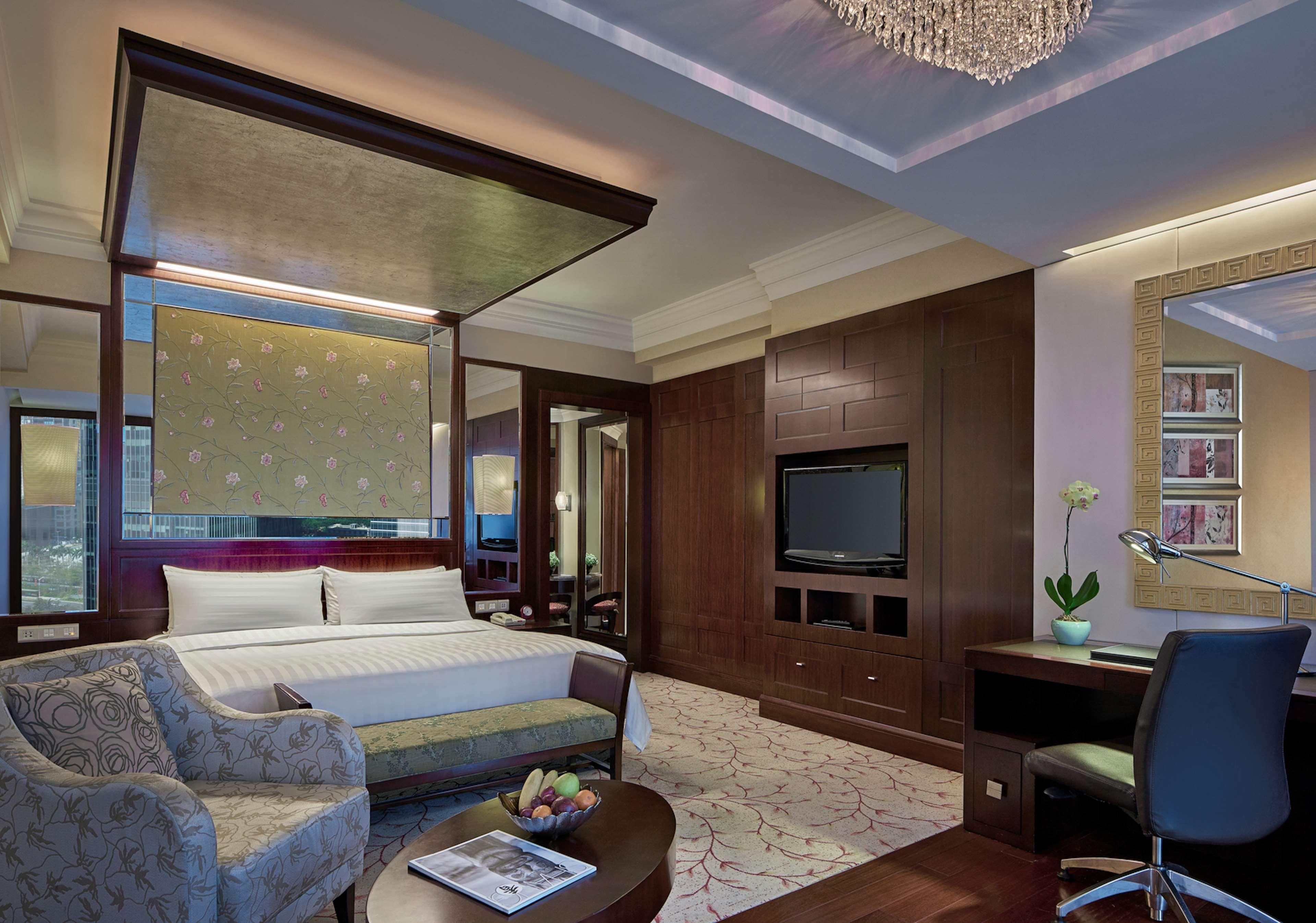 Futian Shangri-La, Shenzhen,Near To Shenzhen Convention&Exhibition Centre, Futian Railway Station מראה חיצוני תמונה