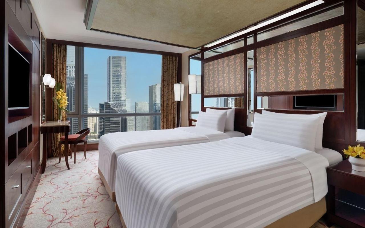 Futian Shangri-La, Shenzhen,Near To Shenzhen Convention&Exhibition Centre, Futian Railway Station מראה חיצוני תמונה