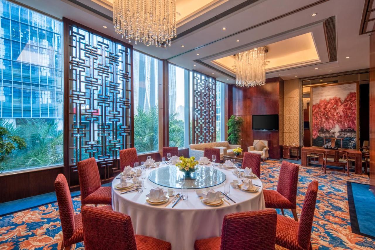 Futian Shangri-La, Shenzhen,Near To Shenzhen Convention&Exhibition Centre, Futian Railway Station מראה חיצוני תמונה