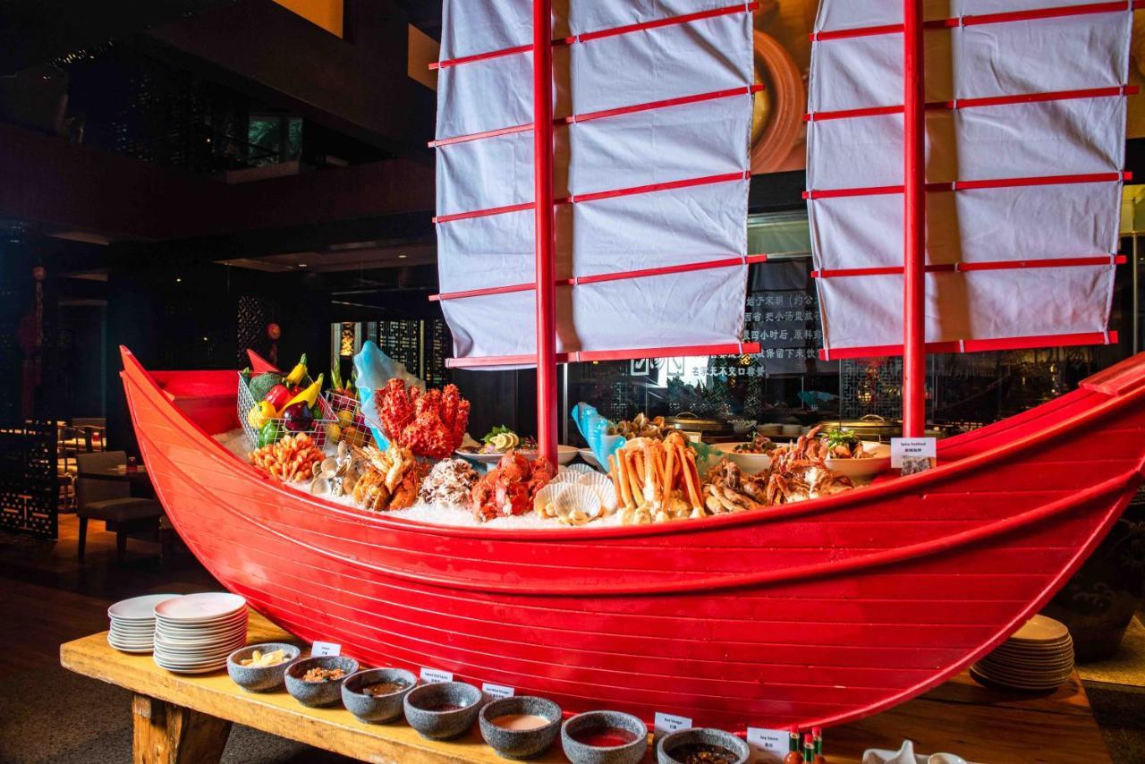 Futian Shangri-La, Shenzhen,Near To Shenzhen Convention&Exhibition Centre, Futian Railway Station מראה חיצוני תמונה