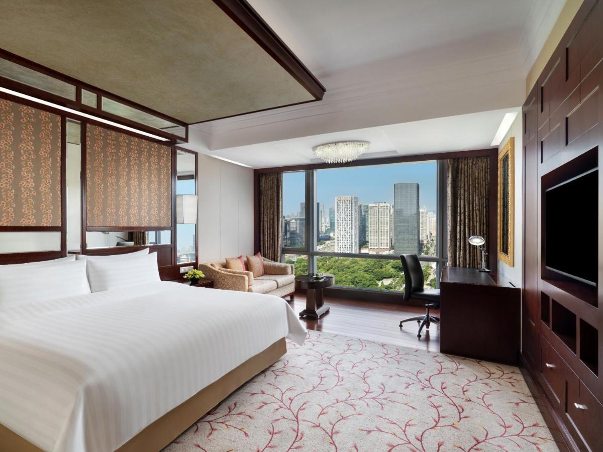Futian Shangri-La, Shenzhen,Near To Shenzhen Convention&Exhibition Centre, Futian Railway Station מראה חיצוני תמונה