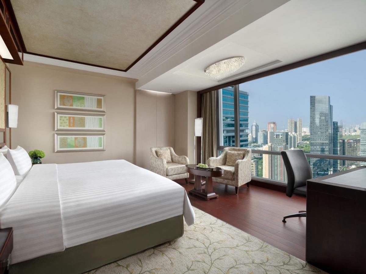 Futian Shangri-La, Shenzhen,Near To Shenzhen Convention&Exhibition Centre, Futian Railway Station מראה חיצוני תמונה