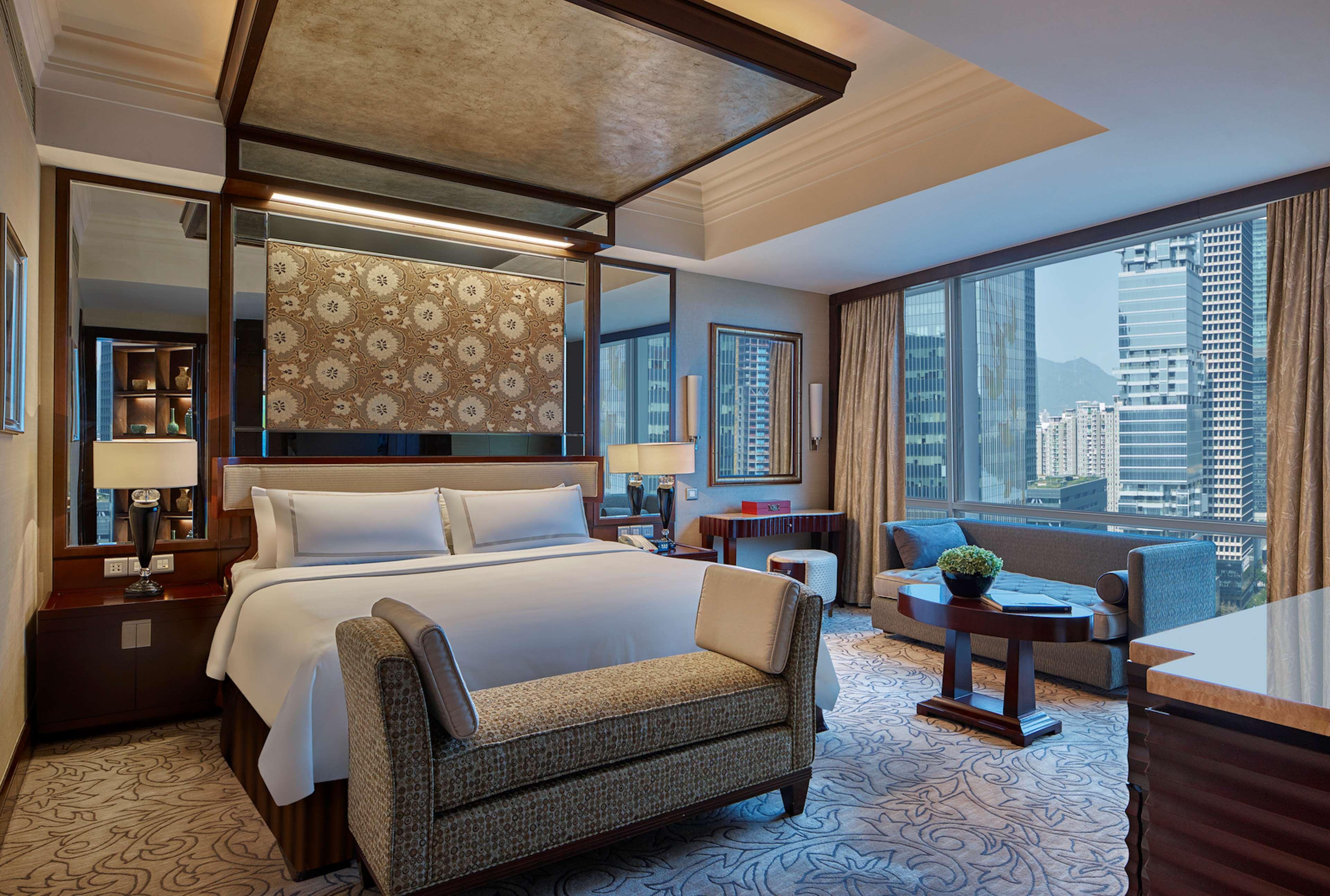 Futian Shangri-La, Shenzhen,Near To Shenzhen Convention&Exhibition Centre, Futian Railway Station מראה חיצוני תמונה