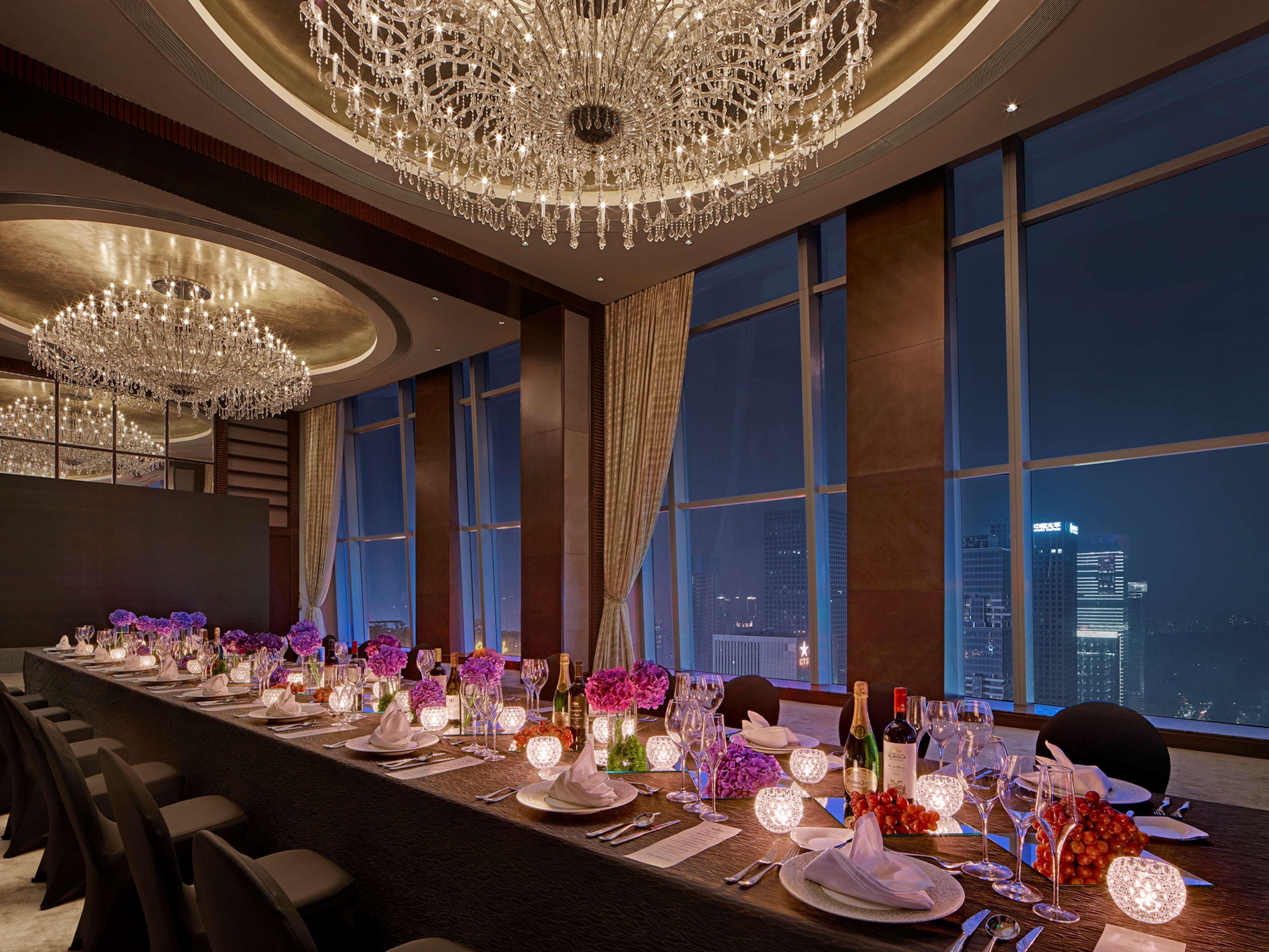 Futian Shangri-La, Shenzhen,Near To Shenzhen Convention&Exhibition Centre, Futian Railway Station מראה חיצוני תמונה