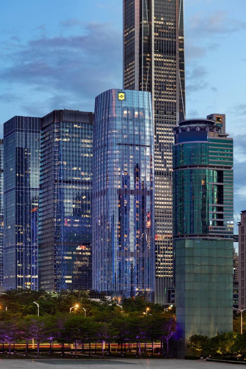Futian Shangri-La, Shenzhen,Near To Shenzhen Convention&Exhibition Centre, Futian Railway Station מראה חיצוני תמונה